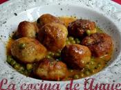 Albóndigas merluza gambas