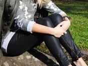 Military sweatshirt.