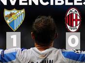 Málaga gana Milan sigue invicto Champions