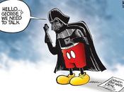disturbio Fuerza. Disney compra Star Wars