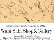 Inauguración Club Dibujo” Sevilla exposición colectiva dibujo WABI SABI Shop Gallery