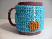 Fundas ganchillo para tazas