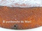 Bizcocho almendra, naranja chocolate