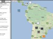 HUGEcity, encuentra mapa todos eventos publican Facebook alrededor planeta