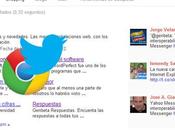 HashPlug, integra Twitter resultados búsquedas Google Chrome