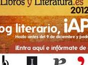 Premios libros literatura 2012