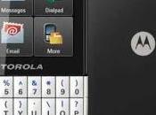 Motorola Motokey pantalla táctil teclado QWERTY