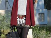 Aztec print skirt