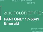 Verde esmeralda, color para primavera 2013 según Pantone