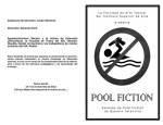 invitamos disfrutar “Pool Fiction” diciembre piscina