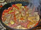 Pollo gambas