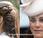 Duquesa Cambridge lleva perlas brillantes falsos