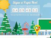 Sigue Papá Noel viaje repartiendo regalos alrededor planeta Google Maps