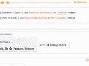 buscador Wolfram sirve para comparar coste vida diversas ciudades