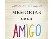 Memorias Amigo Imaginario, escrito Matthew Dicks LIBROS