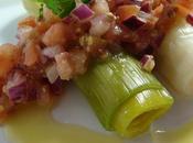 Puerros Vinagreta Mostaza Dijon RECETAS COCINA