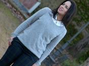 With plaid print