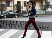 Inspiration Burgundy Jeans