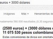 buscador Google permite operar convertir varias unidades simultáneamente