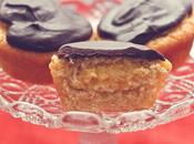 Pastelitos individuales naranja