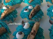 Cupcakes Monstruo galletas (primer pedido)