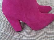 fucsia booties