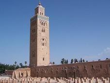 Mezquita Koutoubia, edificio alto Marrakech