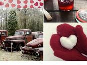 Colour Board #45. Burgundy Valentine