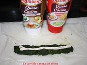 Fingers espinacas queso