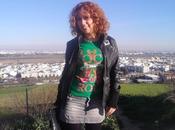 Mini camiseta rockera