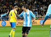 Amistoso: Vídeo goles Suecia Argentina