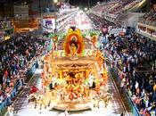 Janeiro, Carnaval ritmo samba.