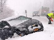 Temporal nieve frío azota Nueva York