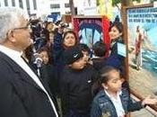 Trujillo: Escolares manifestaron amor Jesús Eucaristía exposición periódicos murales.
