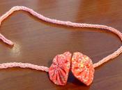 Tutorial cordón flores tela