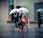Japón, lloviendo bicicleta