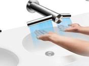 grifo secador manos incorporado