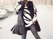 black white cozy