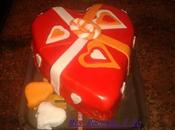 Tarta corazon valentin