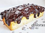 Plum cake peras chocolate