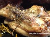 Conejo horno hierbas