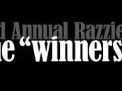 Golden Raspberry (Razzies) 2013: Ganadores