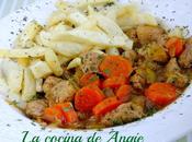 Magro cerdo salsa