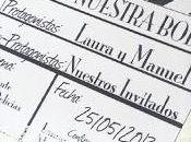 Invitaciones Boda Marca sitios-Agradecimiento: Cine