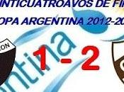 Colón:1 Platense:2 (Copa Argentina)