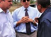 Administrativo Presidencia visita zona Lago Enriquillo.