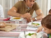 Comer cenar familia, beneficioso para Salud