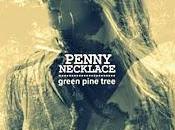 Penny necklace green pine tree