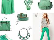 Shopping Bag: Green Emerald