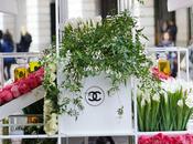 Chanel flower stall Covent Garden